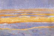 Piet Mondrian The setting sun oil painting artist
